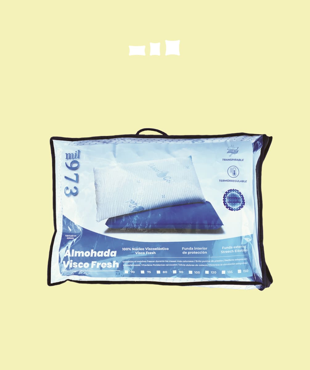 12 Almohada Aloe Vera ViscoGel