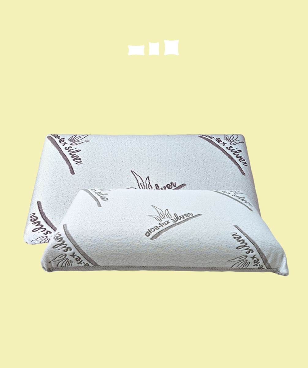 11 Almohada Aloe Vera Núcleo de Carbón