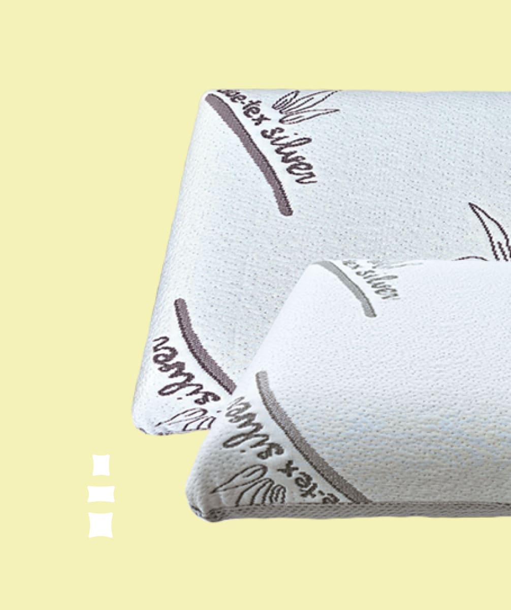 11 Almohada Aloe Vera Núcleo de Carbón