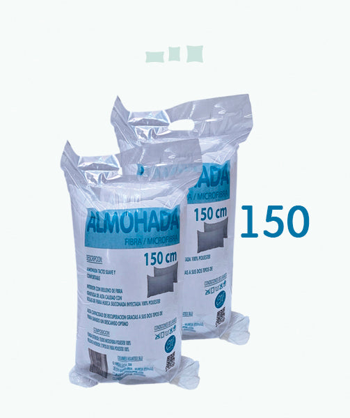 01 Almohada Fibra Doble Confort