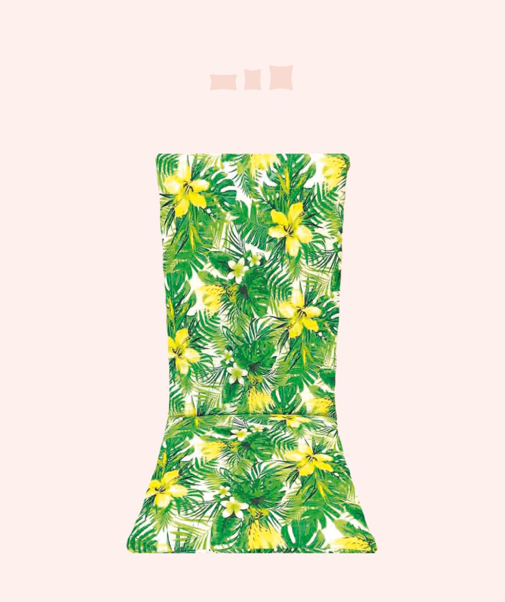 Cojín para Hamaca Acolchado 120x55x9 Tropical