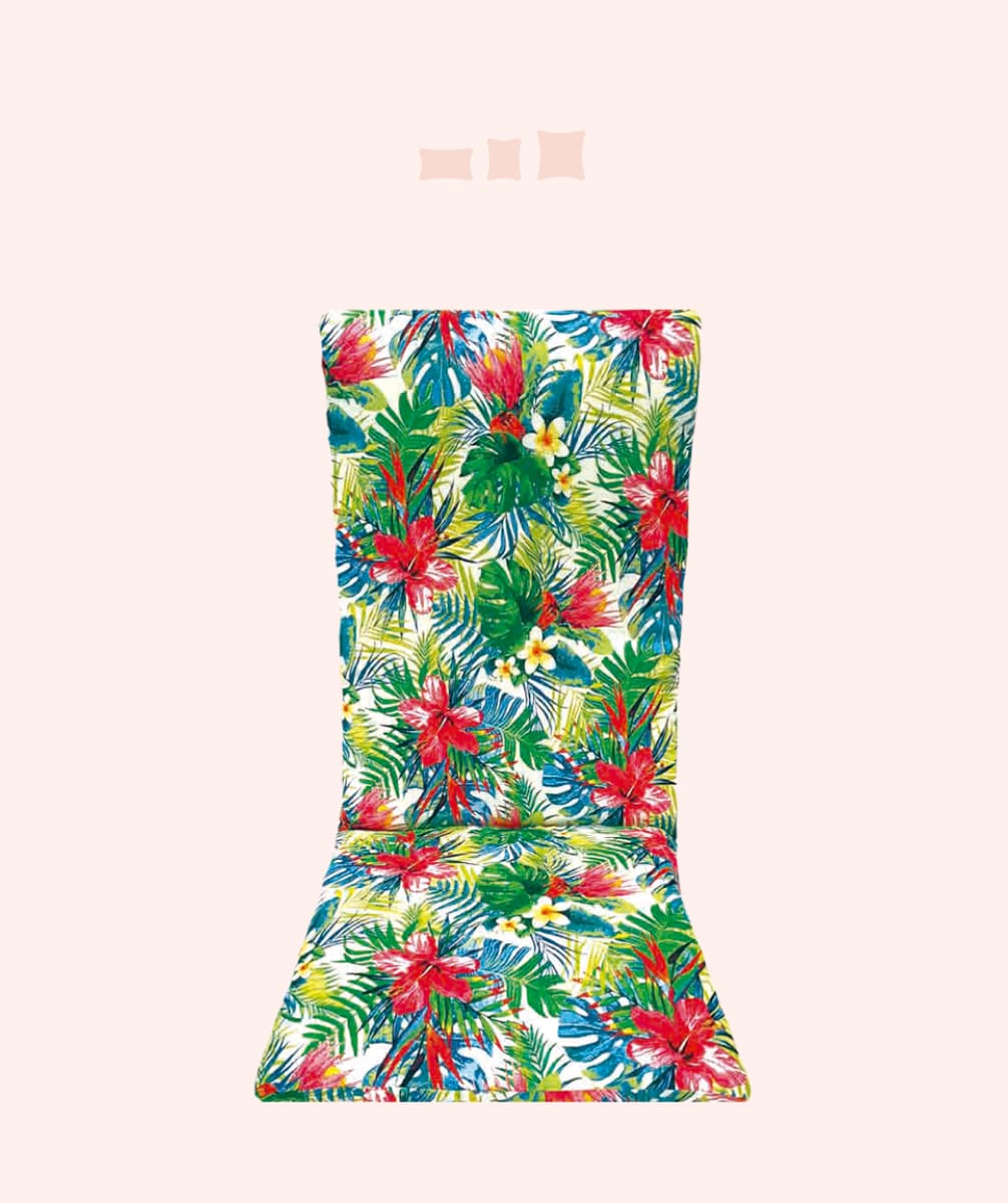 Cojín para Hamaca Acolchado 120x55x9 Tropical