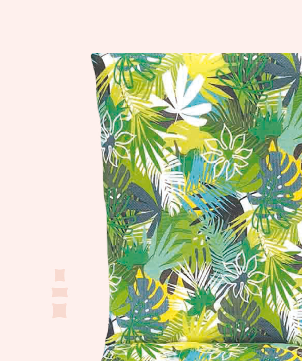 Cojín para Hamaca Acolchado 120x55x9 Tropical