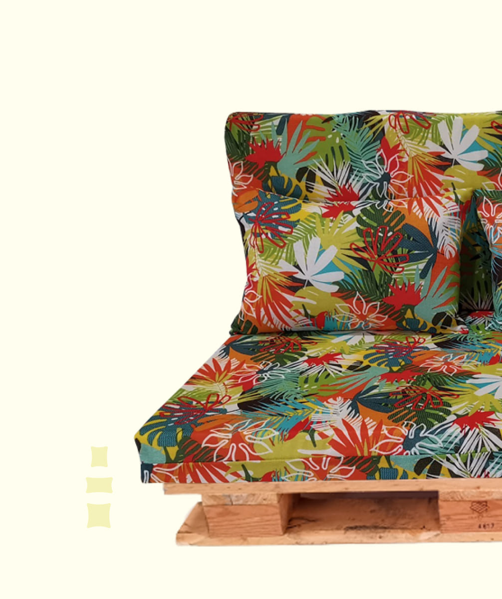 Cojín para Palets Espuma Tropico