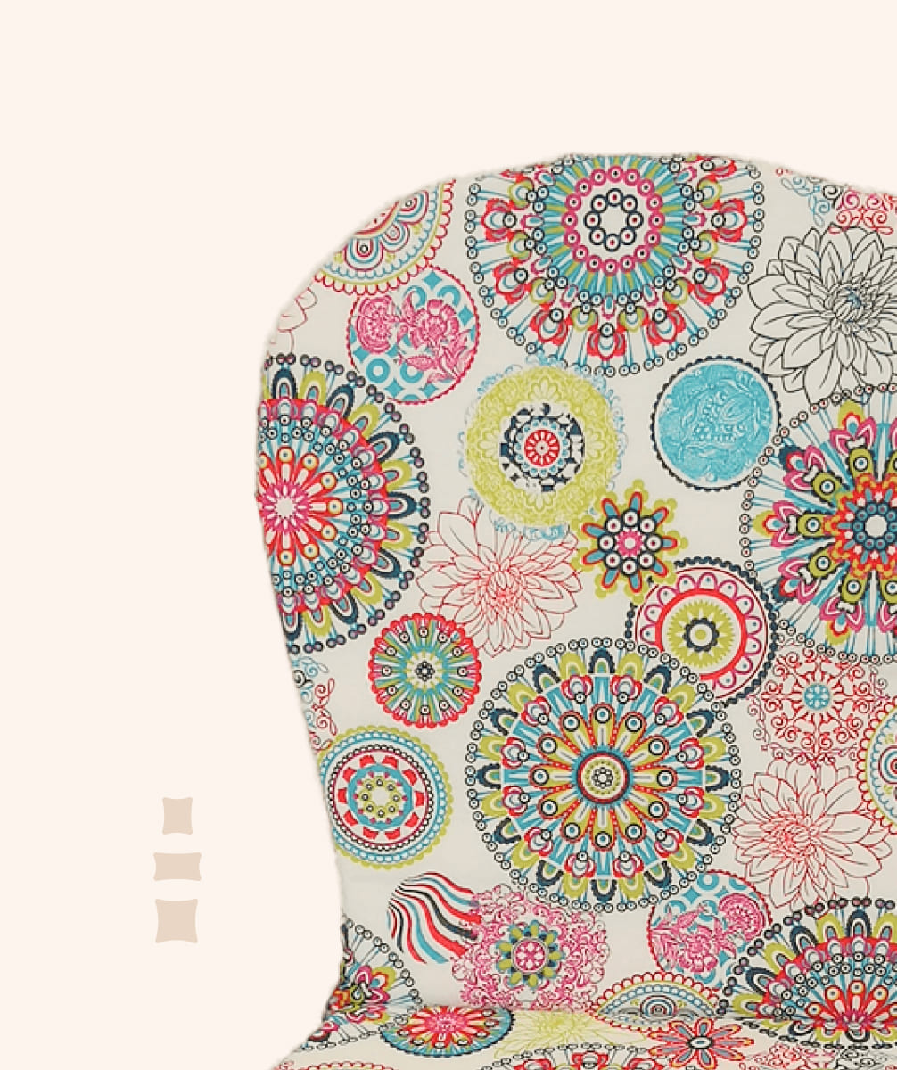 Cojín para Silla tipo Guitarra Mandala