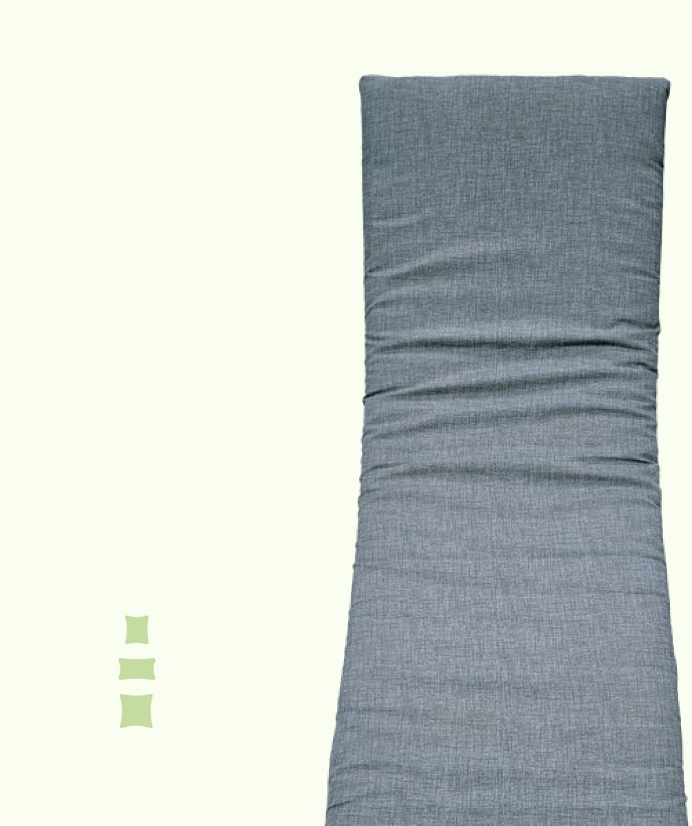 Cojín para Tumbona 180x50x3 Liso