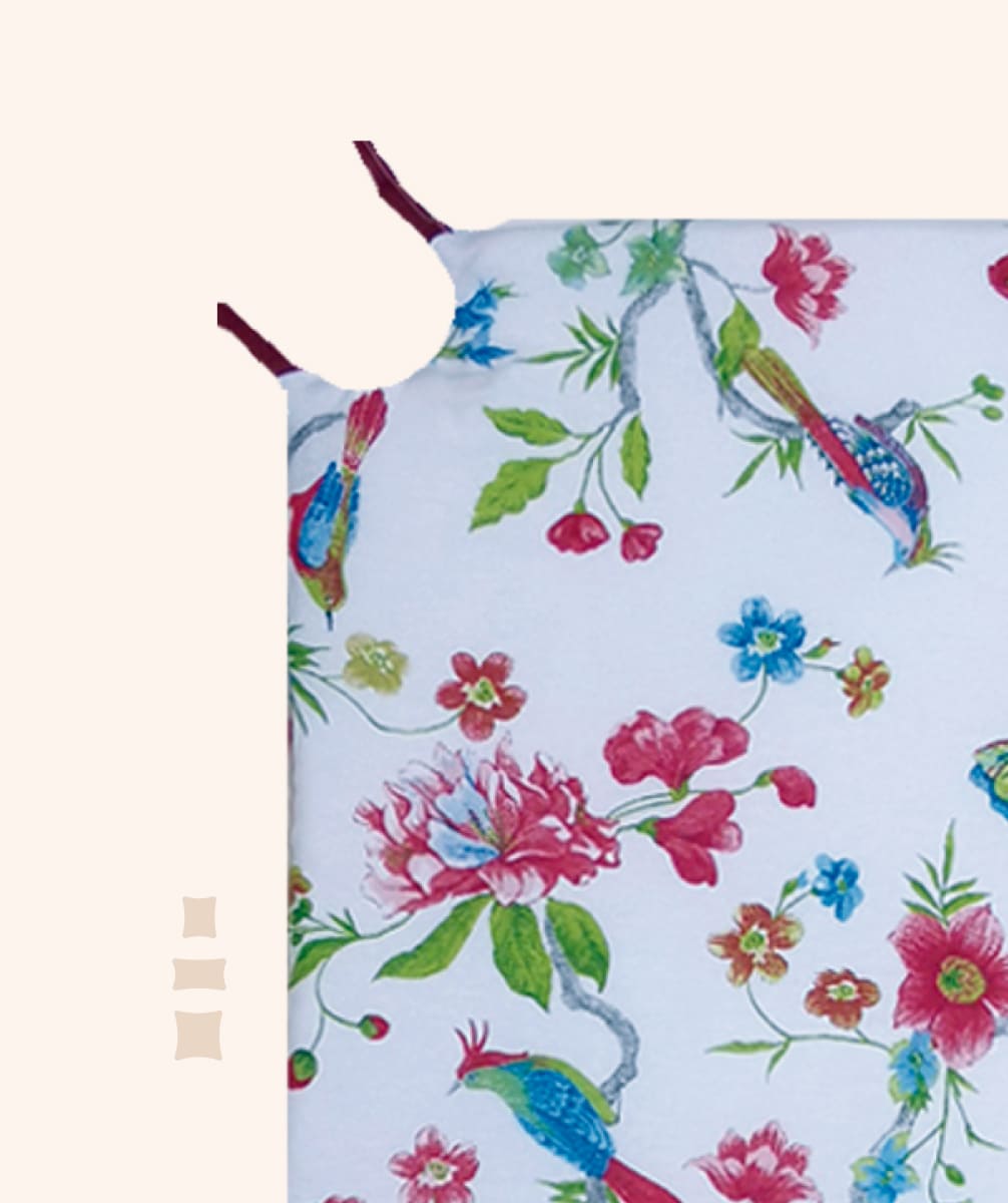 Cojín para Silla Flores