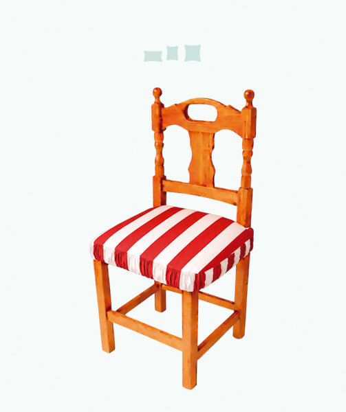 039 Cojín Asiento Ajustable Rayas Toldo