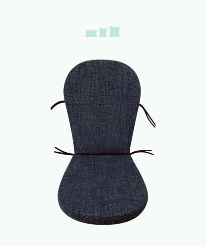 041 Cojín para Silla con Respaldo modelo Guitarra Loneta Lisos 01