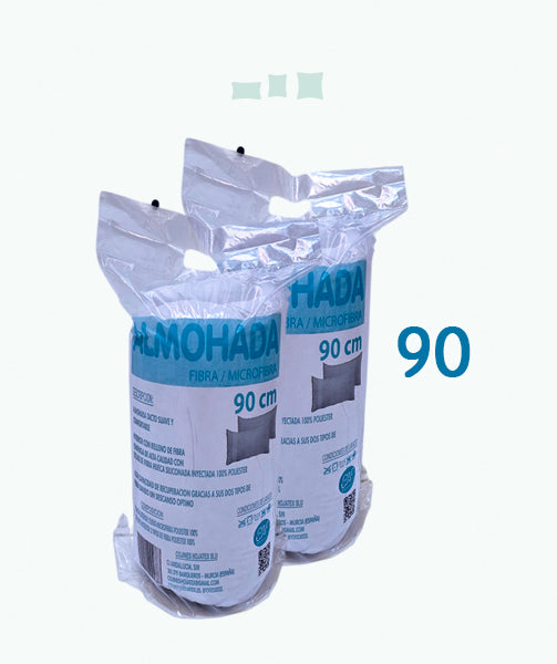 01 Almohada Fibra Doble Confort