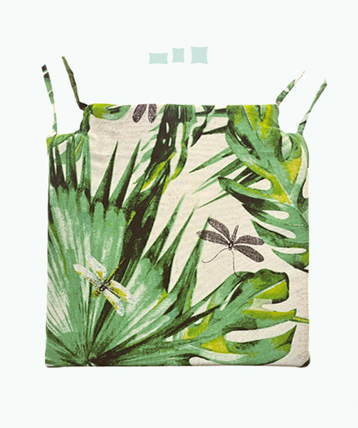 014 Cojín Asiento Silla Estampados Palmeras