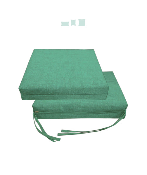 023 Cojín Asiento Silla  Acolchado Loneta Liso 02