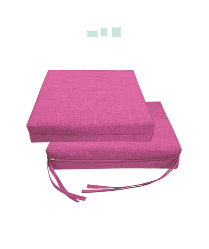 023 Cojín Asiento Silla  Acolchado Loneta Liso 02