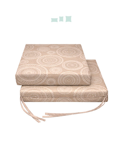 026 Cojín Asiento Silla  Acolchado Loneta Mandala