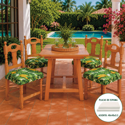 034 Cojín Asiento Ajustable Silla Palmeras