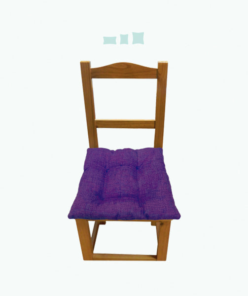 18 Cojín Asiento Colchón Silla  F. Liso 02