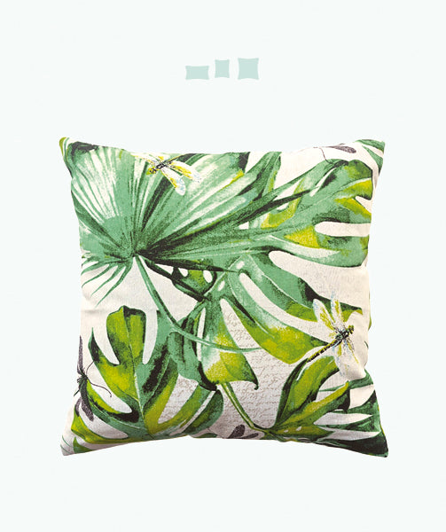 004 Funda para Cojín Estampados Palmeras